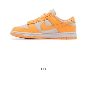 Women’s low rise dunks( peach cream )